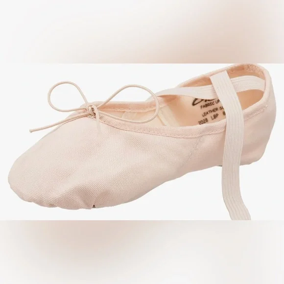 New Capezio Women's 2028 Canvas Juliet Ballet Shoe - Picture 4 of 4